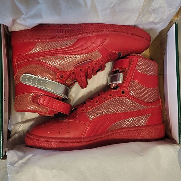 NIB Puma Sz6 Sky II Hi Future Minimal in Barbados Cherry - Picture 7 of 11